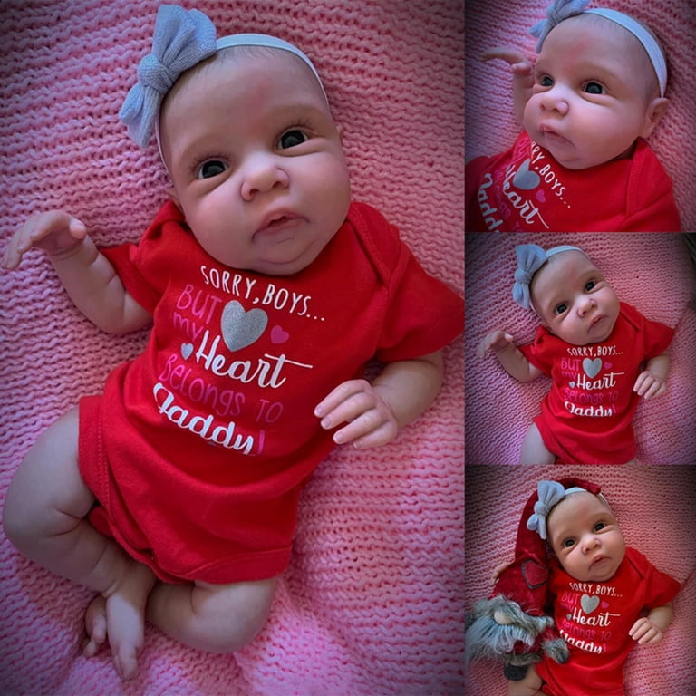 Lonian Poseable Realistic Newborn Baby Doll 19 in Walmart