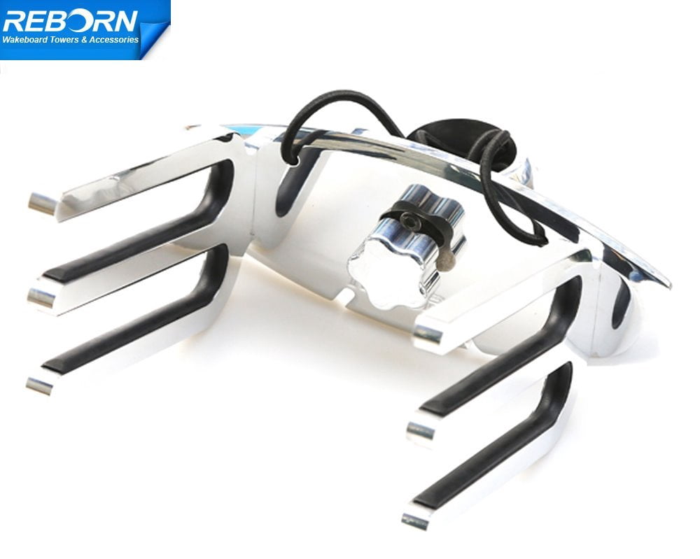 Reborn Pro Quick Release Wakeboard Tower Rack Shining Polished ...