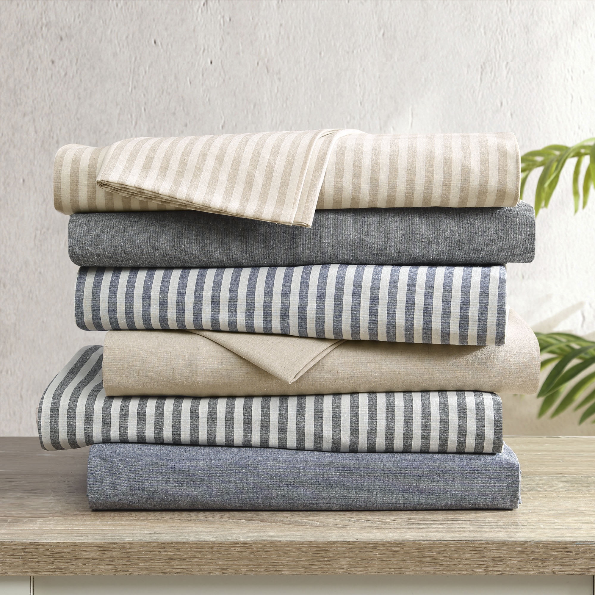 Reborn Recycled Fiber Percale Sheet Set
