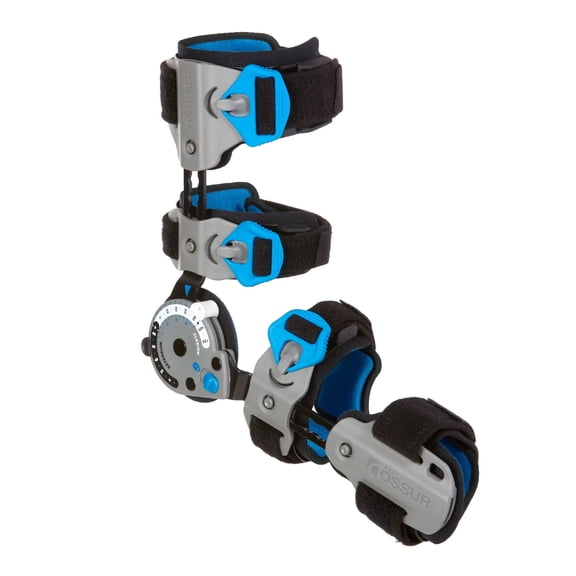 Rebound One Size D-Ring / Hook and Loop Strap Closure Post-Op Elbow Brace Single Patient Use