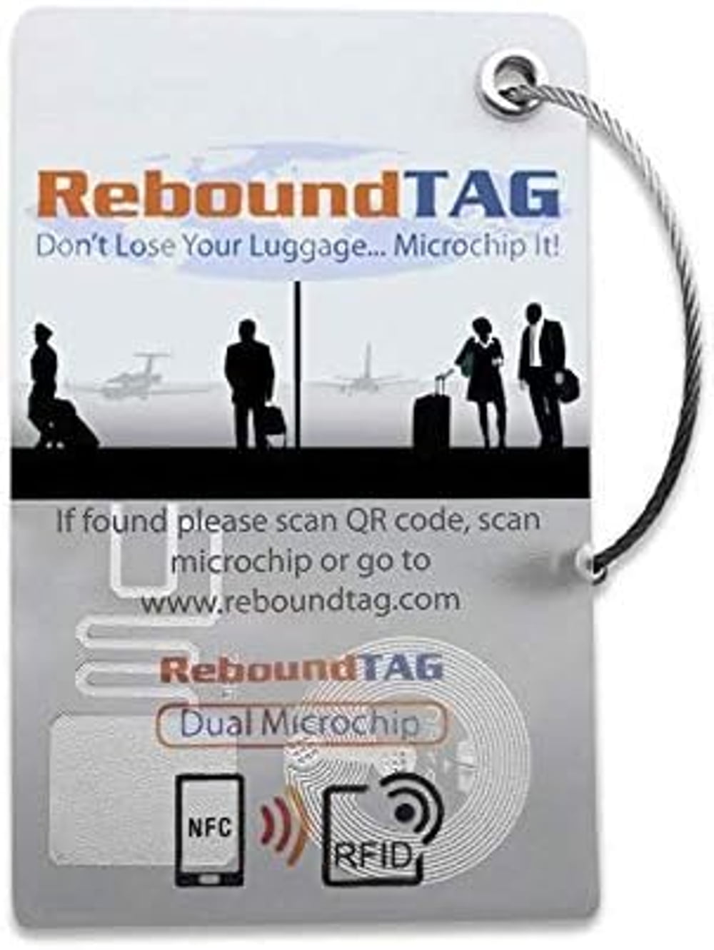 ReboundTAG Microchip Luggage Smart-Tag