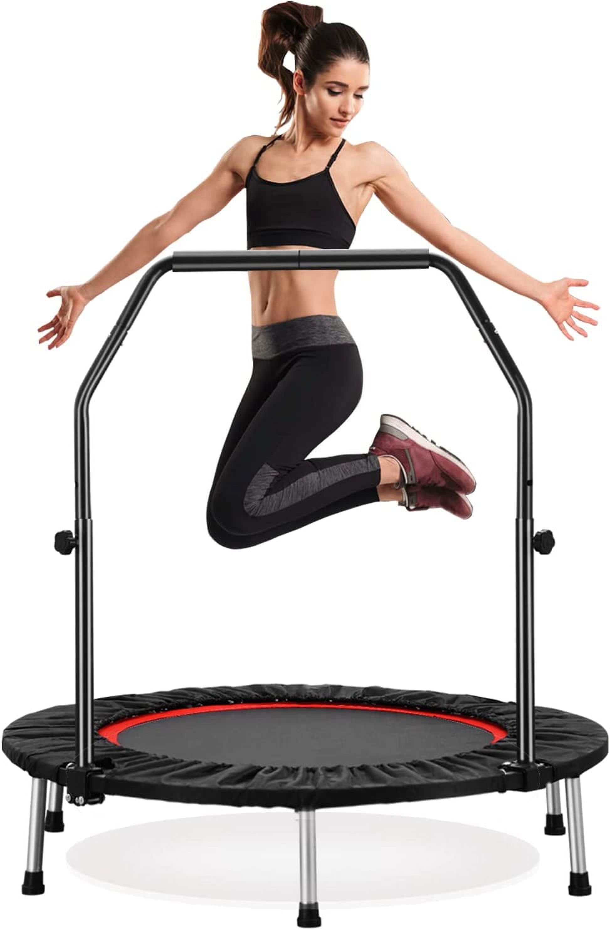 Rebounder Trampoline For Adults Fitness Mini Trampoline Indoor Outdoor