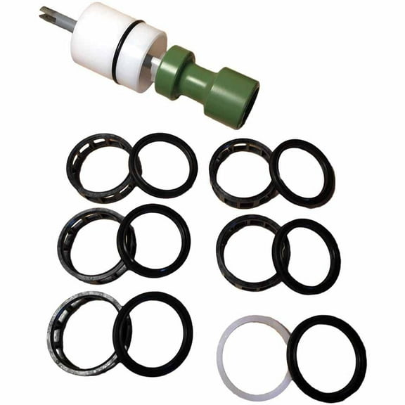 Rebuild kit for Fleck 2510 Filter and Air Injection valve, seals and spacers, piston, Fleck part 61670-00 genuine Fleck parts