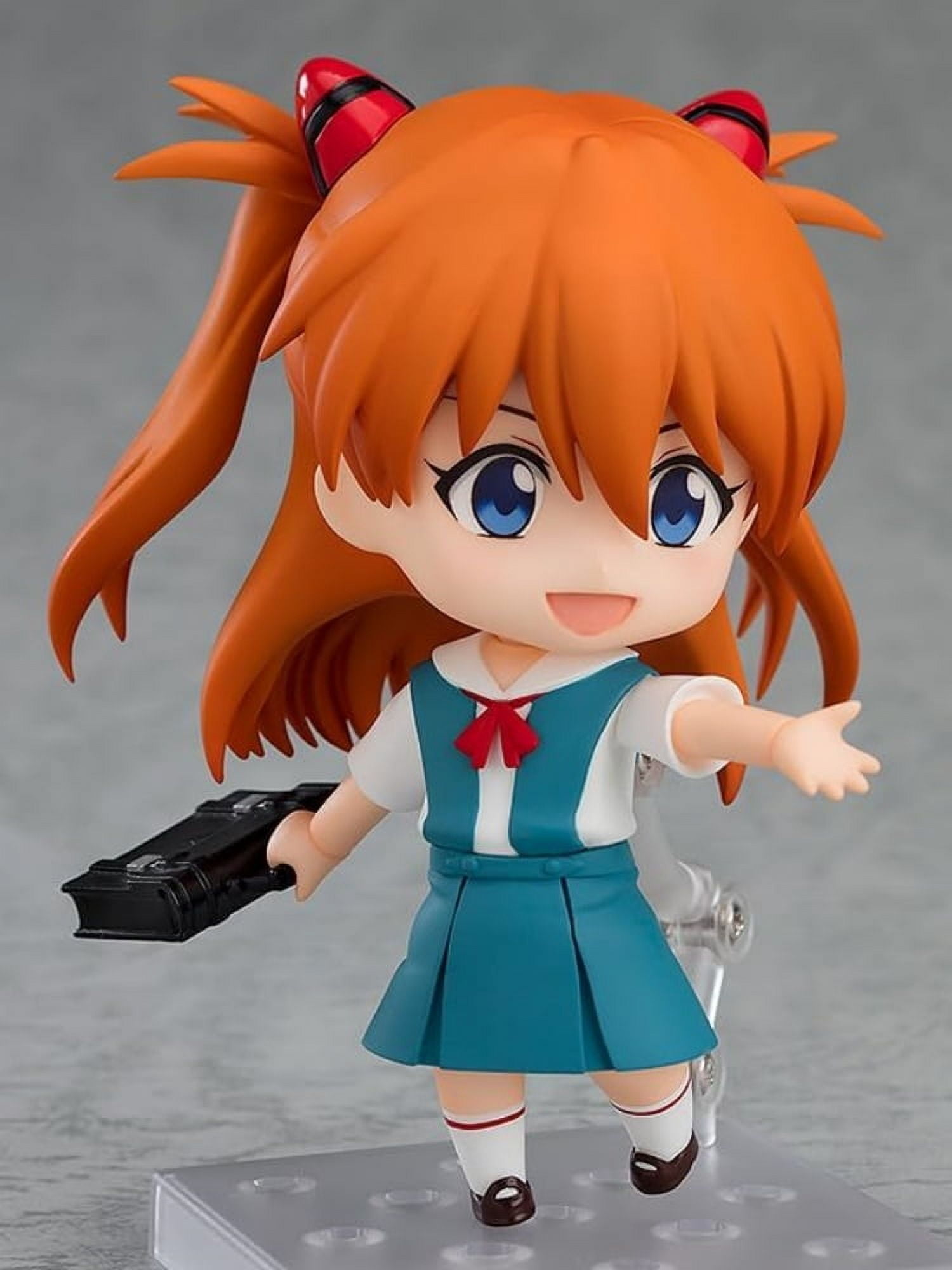 Rebuild of Evange - Asuka Shikinami Langley Nen-doroid Action Figure, Multicolor