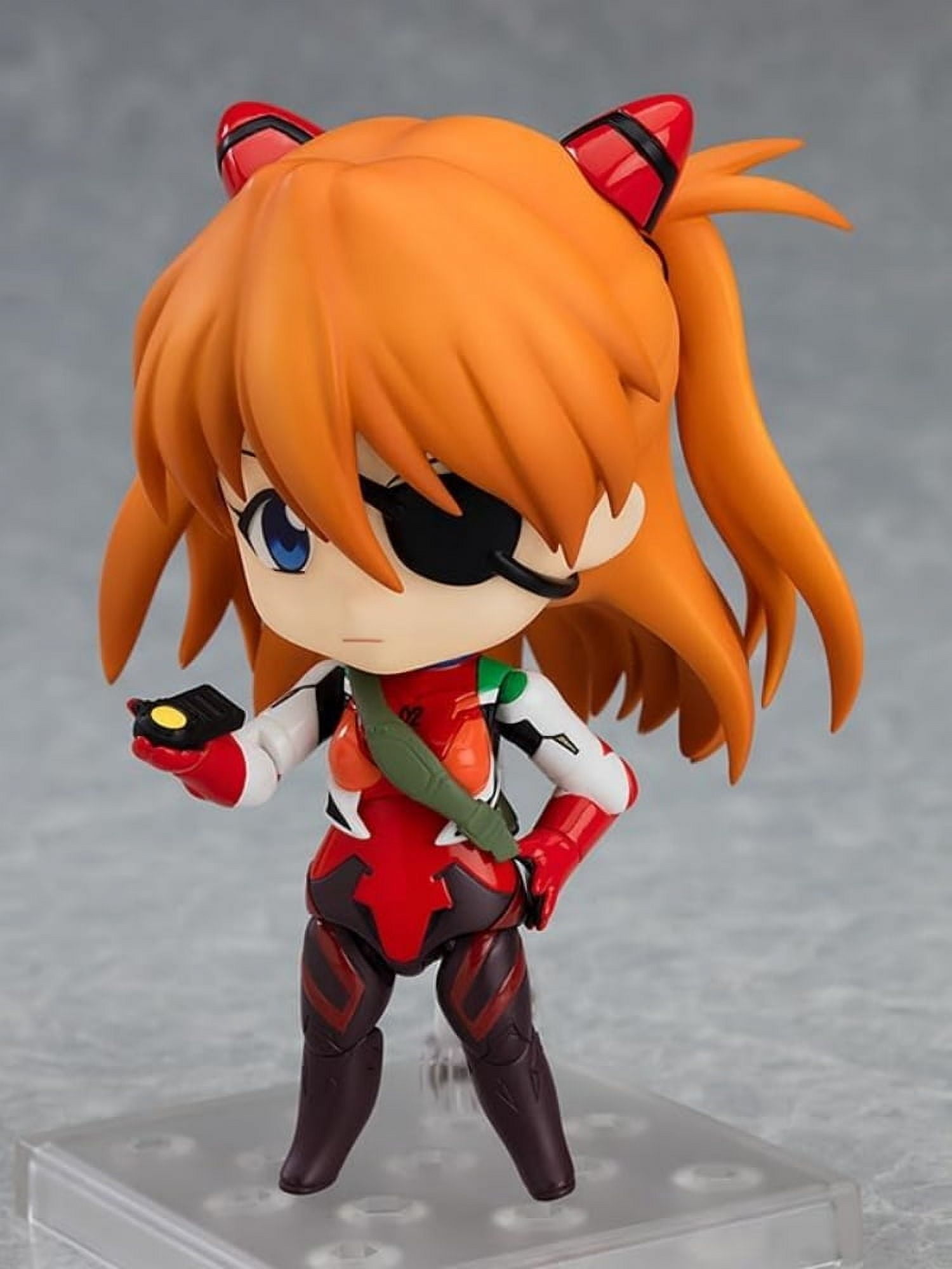 Rebuild of Evange - Asuka Shikinami Langley (Plugsuit Ver.) Nen-doroid Action Figure, Multicolor