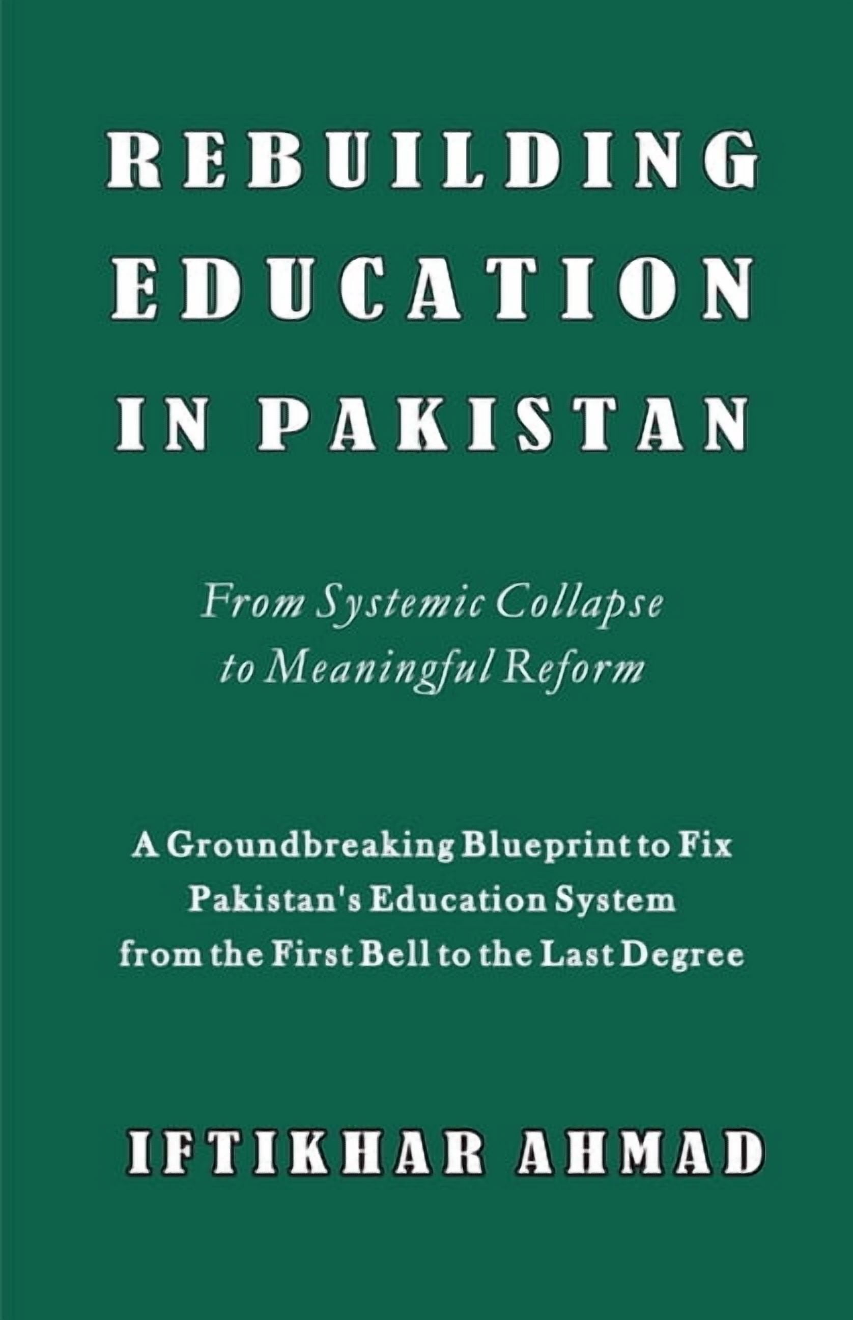 Rebuilding Education in Pakistan, (Paperback)