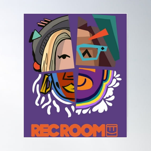 Rec Room59Png Poster Wall Art, Modern Wall Decor For Living Room Bedroom, 8x12 UNFRAMED