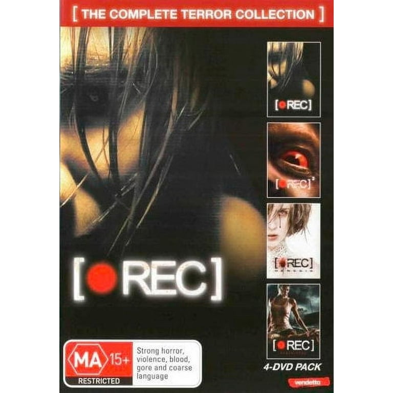 [REC]シリーズ DVDセット 1-4 REC]シリーズ DVDセット 1-4（Rec DVD BOX promotional poster
