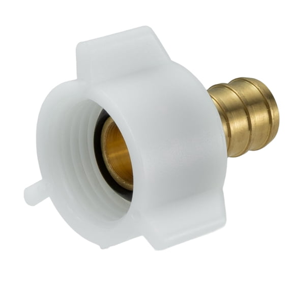 RecPro 1/2" PEX x 1/2" Female NPT Swivel Adapter Brass Fitting Lead-Free RV Plumbing Connector for PEX, CPVC & PE-RT Water Lines
