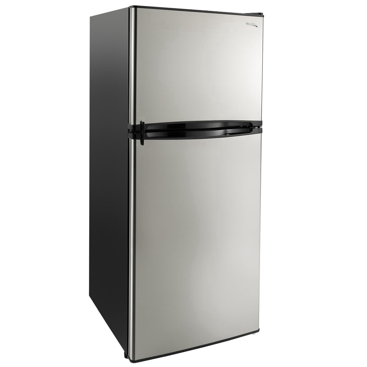 RecPro 10 Cu Ft 12V RV Refrigerator | Frost-Free Fridge with Freezer | Double Door, Adjustable Shelves, Reversible Door, Built-In Lock | 23.5”W x 26”D x 59”H | Off-Grid & Dry Camping Ready