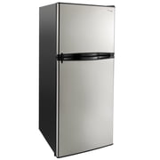 RecPro 10 Cu ft 12V RV Refrigerator | Frost-Free Fridge with Freezer | Double Door, Adjustable Shelves, Reversible Door, Built-in Lock | 23.5 W x 26 D x 59 H | Off-Grid & Dry Camping Ready