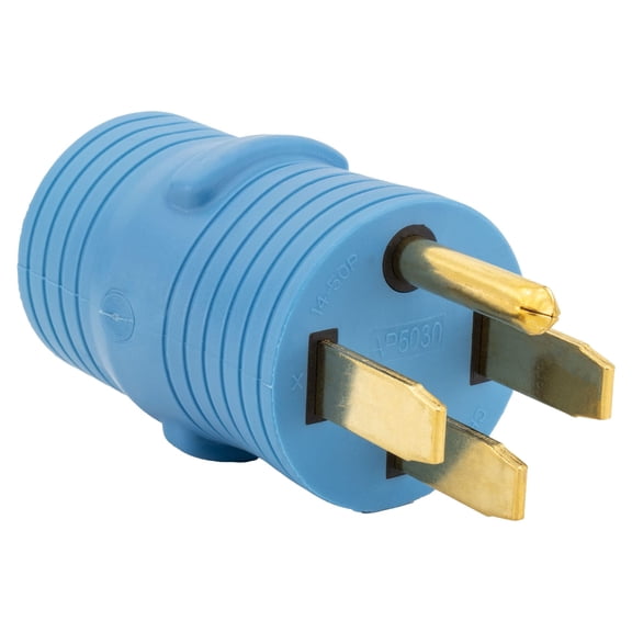RecPro 50 Amp RV Plug to 30 Amp Adapter | 50A to 30A Power Plug Adapter
