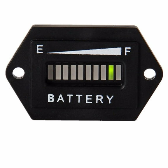 RecPro  BATTERY INDICATOR METER GAUGE for EZGO Club Car Yamaha Golf Cart