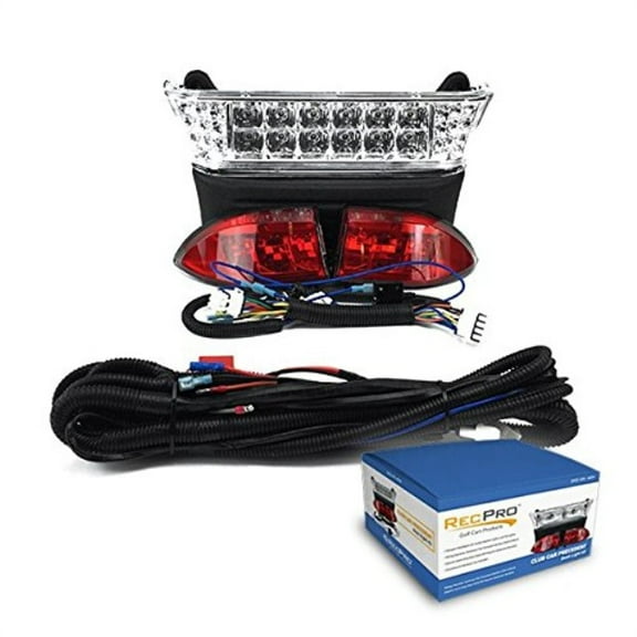RecPro Club Car Precedent Electric Golf Cart All LED Light Kit w Bucket Harness 08.5-UP