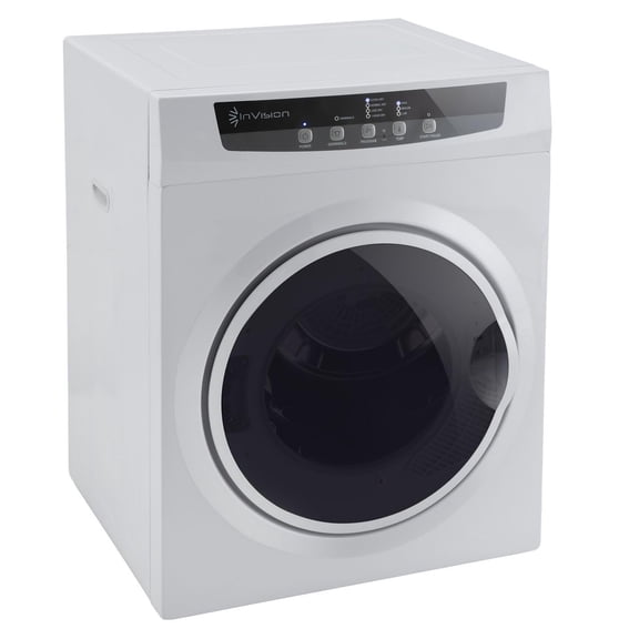 RecPro RV 2.5 Cu Ft Vented White Dryer | Front Load Dryer