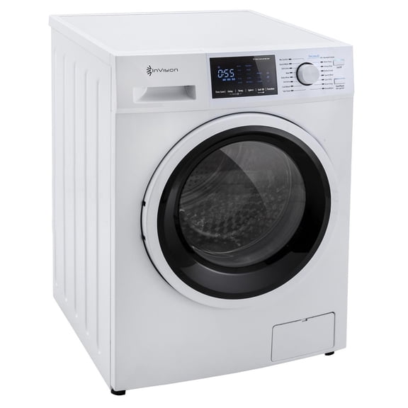 RecPro RV 2.5 Cu Ft White Washing Machine | Front Load Washer