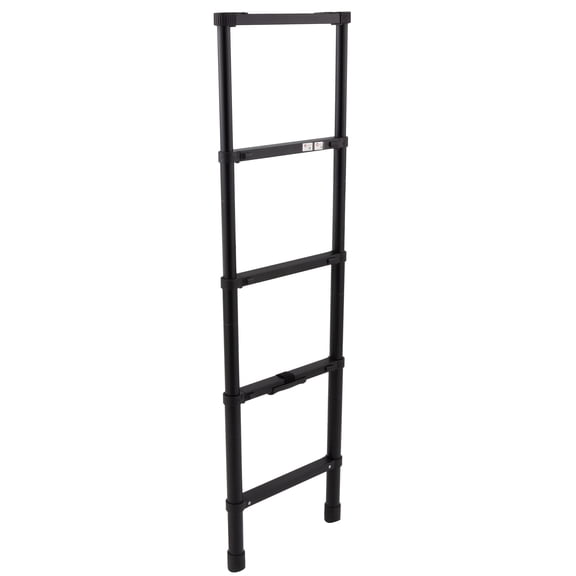RecPro RV 60" Telescoping Bunk Bed Ladder | Includes Mounting Brackets | Lightweight Aluminum Collapsible Construction