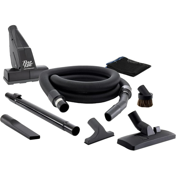 RecPro RV Central Vacuum Accessories | Maxumizer Deluxe Cleaning Kit | 8-Piece Central Vacuum Cleaner Tool Set