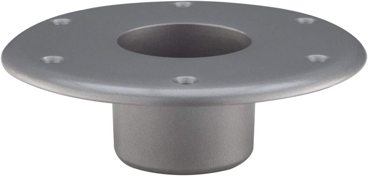 RecPro RV Bracket Table Leg Silver Flush/Recessed Floor