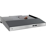 RecPro RV Stove Range Hood Vent | 22" Stainless | Low Profile | 12V | Charcoal Filter