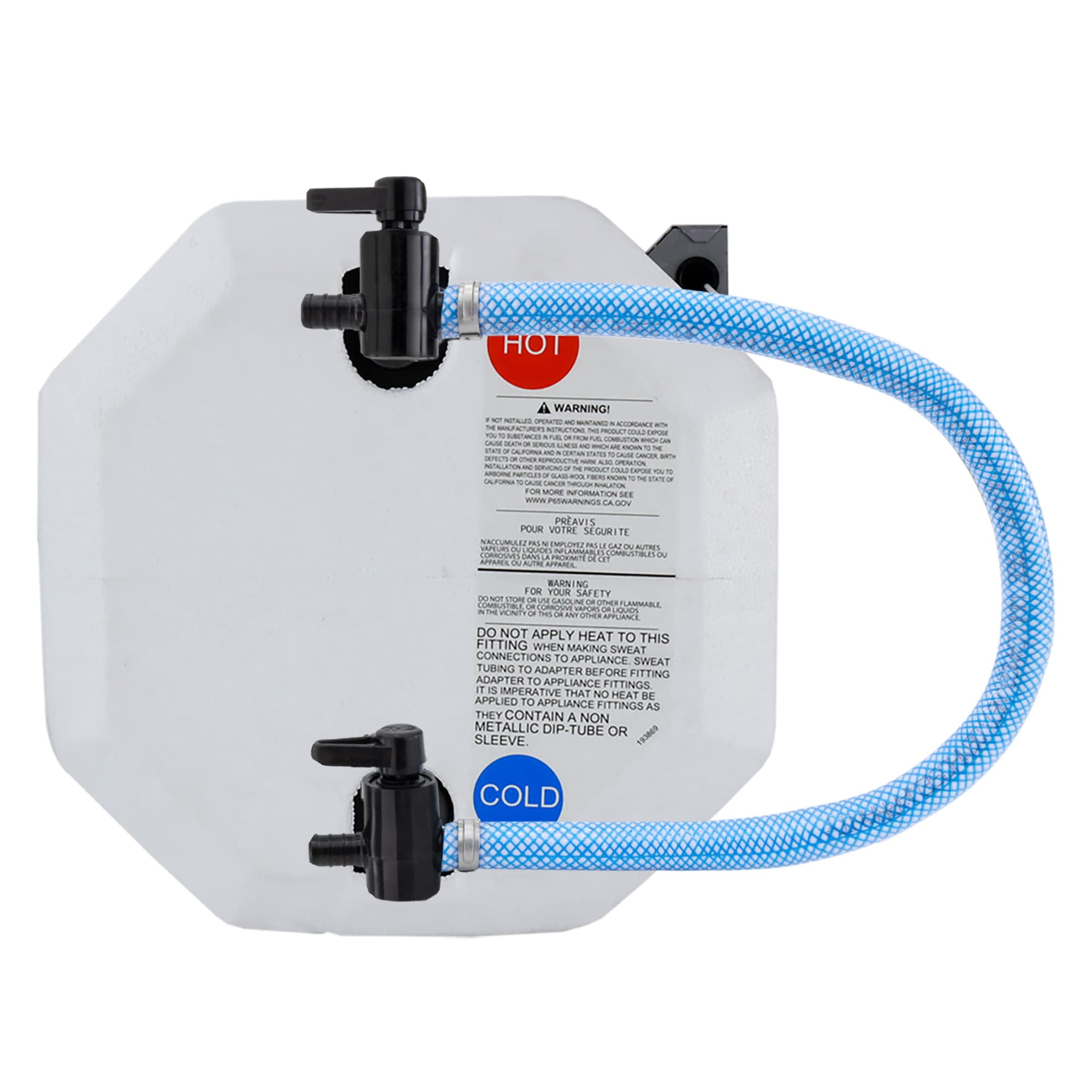 RecPro RV Water Heater Bypass Kit | Pressurized Hose and Fittings | Winterizing Made Easy