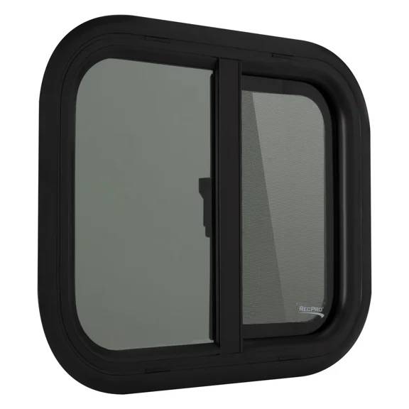 RecPro RV Window 18" W x 15" H with Trim Kit Single Pack