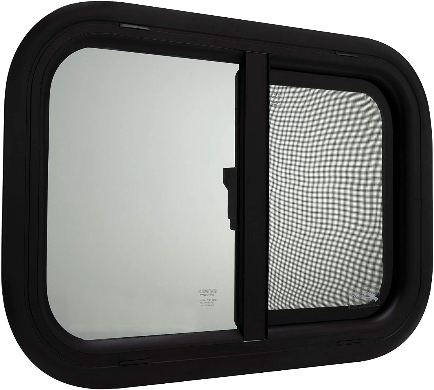 RecPro Teardrop Horizontal Slide RV Window - 21
