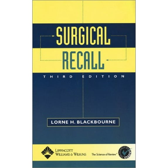 Pre-Owned Surgical Recall (Paperback) 0781729734 9780781729734