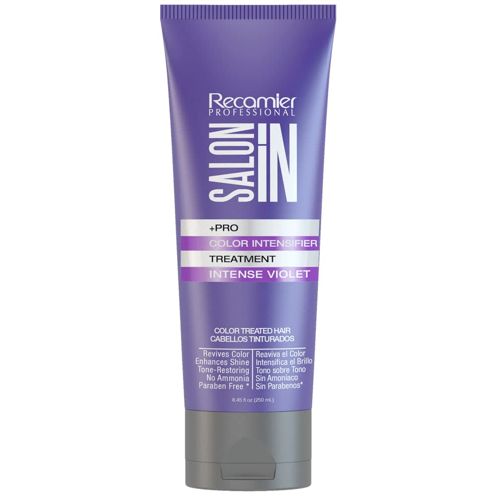 Recamier Professional Salon In Pro Hair Color Intensifier Treatment Intense Violet.8.45 fl oz