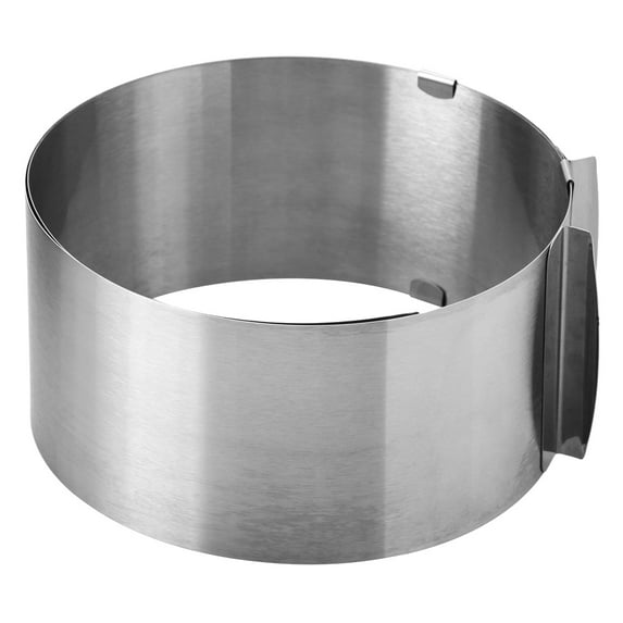 Adjustable 6-12 Inch Stainless Steel Mousse Layered Cake Mold Baking Ring
