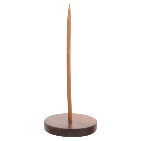 Receipt Holder with Wood Base, Receipt Spike Ticket Holder for Restaurant, and Practical Ticket Organizer