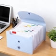 thumbnail image 1 of Receipt Organizer,13-Pocket Expanding File, Waterproof Storage for Office Travel, 1-Pack, 1 of 6