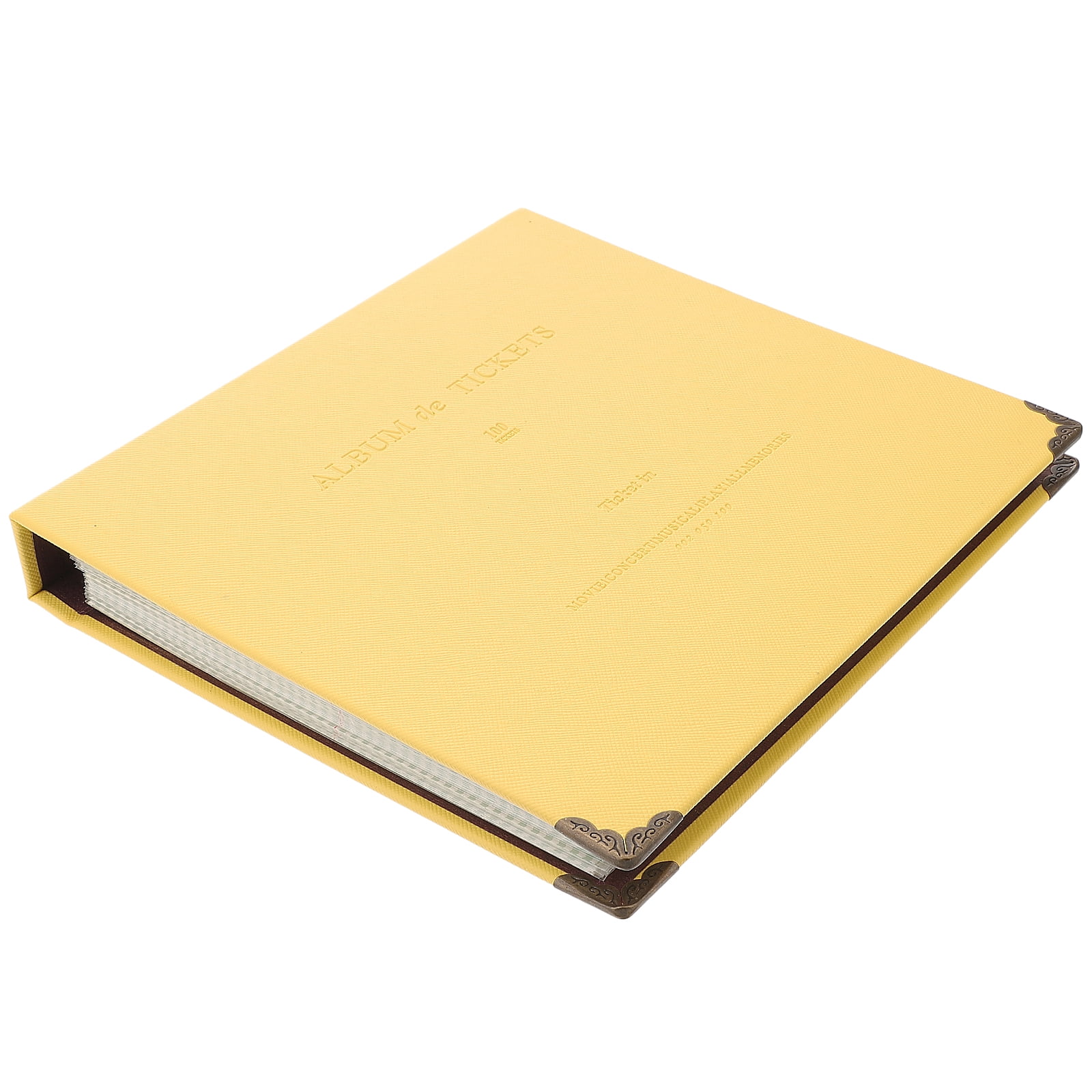 Receipt Organizer Storage Book Bill Collection Ticket Stub Album Coin