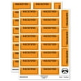 thumbnail image 1 of Received Blank Box for Date Signature Sticker Set - Orange - Gloss Finish - 2.00" Large, 1 of 7