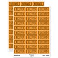 thumbnail image 1 of Received Office Filing Sticker Set - Orange - Gloss Finish - 1.75" Medium, 1 of 7