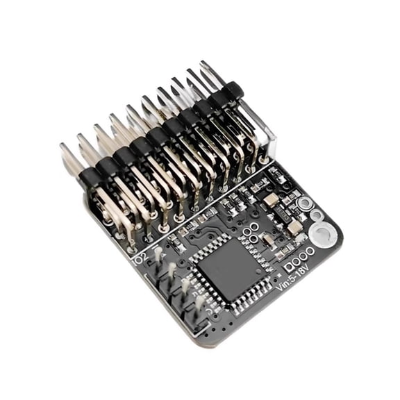Receiver Protocols Adapter for FPV Enabling CRSF to SBUS PPM Conversion with 4-18V Wide Input