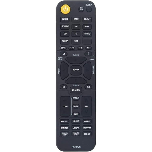 Receiver Remote Controller Replacement Quick Setups For TX NR696 TX NR797