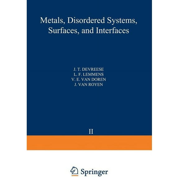 Recent Developments in Condensed Matter Physics: Volume 2 - Metals, Disordered Systems, Surfaces, and Interfaces, (Paperback)