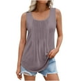 thumbnail image 1 of Women Blouses Plus Size Summer Tops For Women Sexy White Tank Top Woman Crop Plus Size Tunic Tops For Women Loose Fit Dressy Short Sleeve, 1 of 6