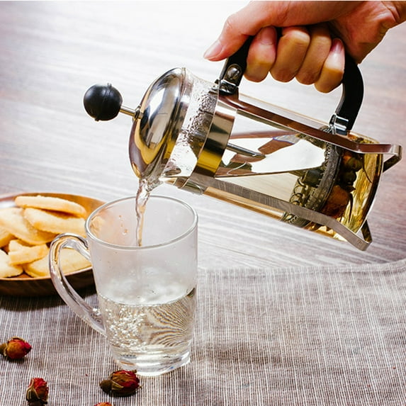 My Recent Orders! Premium Manual 3 Cup French Press Coffee Maker with Toughened Shockproof Glass Pot and Plunger Filter for Ground Beans Espresso Tea My Recent Order