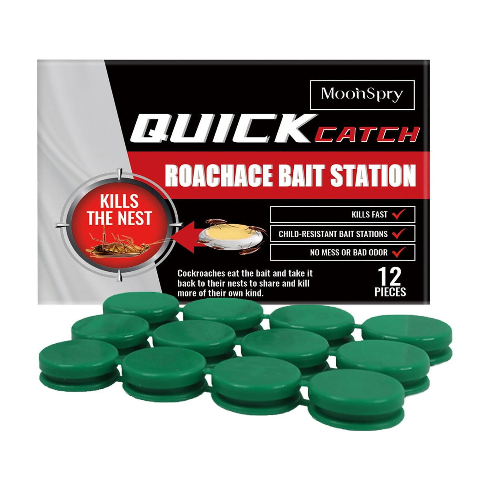 Cockroach Killer Gel Bait,Strong Cockroach Eliminator Syringe For Toilet Kitchen