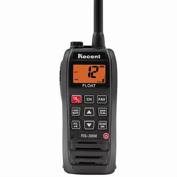 Recent RS-39M 6W iP67 Waterproof Floating Very High Frequency Marine Radio Broadcast XM Weather Channel Domain Handheld Transceiver Radio function