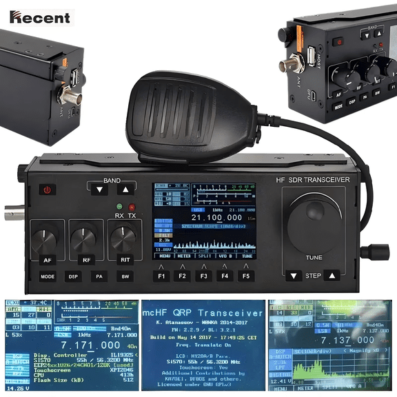 Recent RS-918 15W Transceiver 1.8-30mhz 27mhz LSB CW FM AM Wireless Communication Receiver Amateur Ham Mobile Radio