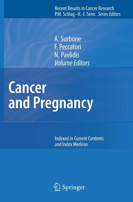 Recent Results in Cancer Research Cancer and Pregnancy, Book 178, (Hardcover)