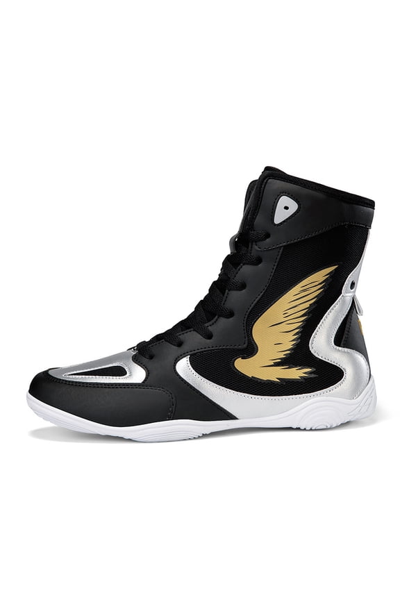 Recently Launched Plus Size Men'S High-Top Training Combat Footwear with Anti-Slip And Durable Features for Boxing