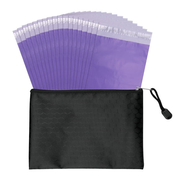 Receptacle Disposal Sanitary Napkin Receptacle, 7 in x 12 in, Purple