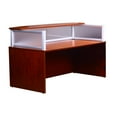 thumbnail image 1 of Reception Desk with Plexiglass, 1 of 3