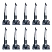 Reception Pen Desk On Chain with Stand, Counter Pen Registration Gel Inks Pen Security Pen Holder for Reception Desk