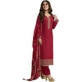 thumbnail image 1 of Reception Wear Pakistani Shalwar Kameez Suits Indian Designer Trouser Pant Dress ( Green, XXS - 34 ), 1 of 5