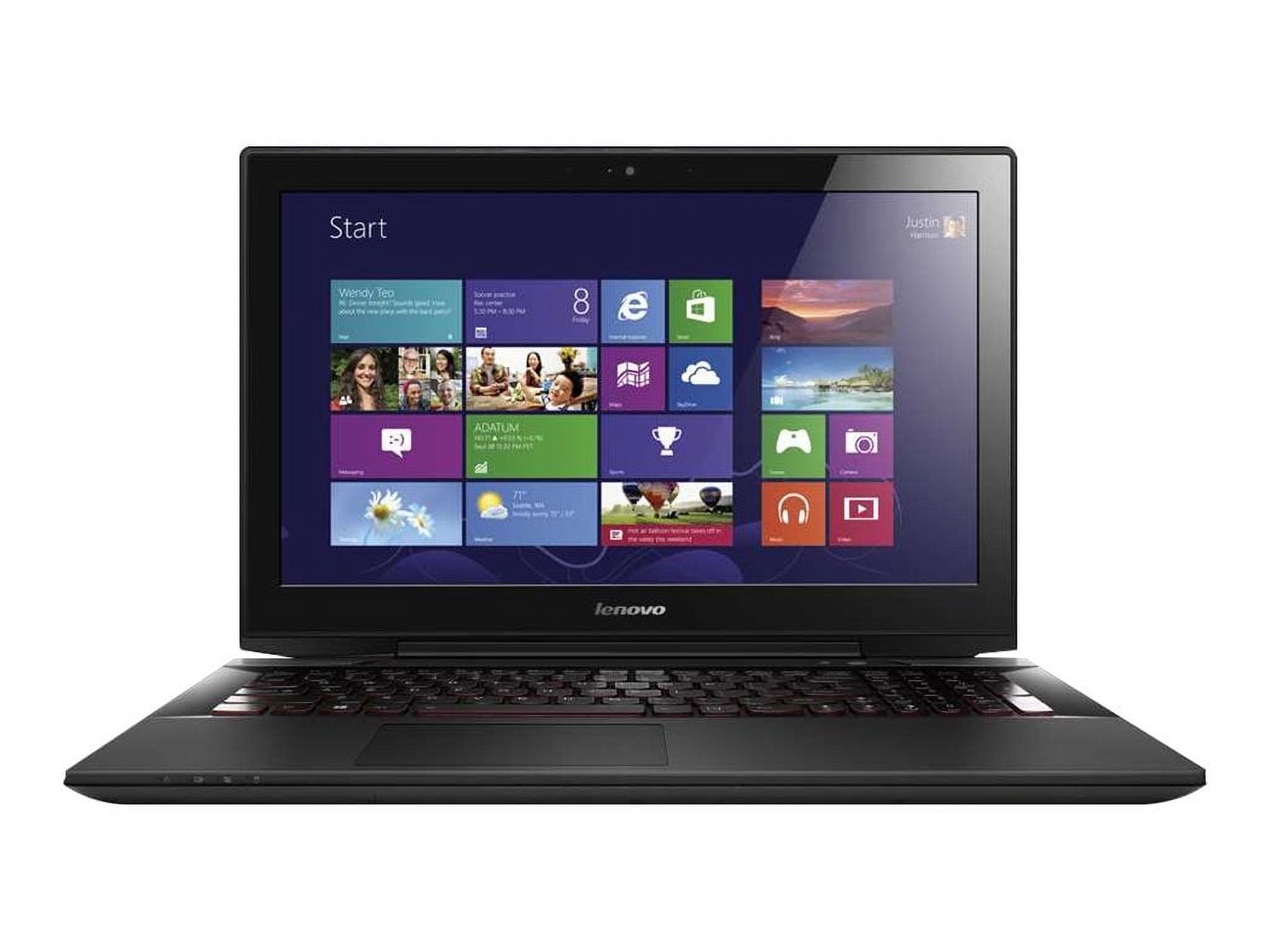 Recertified Lenovo Y50-70 15.6" FHD Gaming Laptop ( Intel Core i7-4720HQ 2.60GHz, 8GB Ram, 500GB HD, GeForce GTX 860M 2GB, Windows 10 Home ) Grade A - image 1 of 9